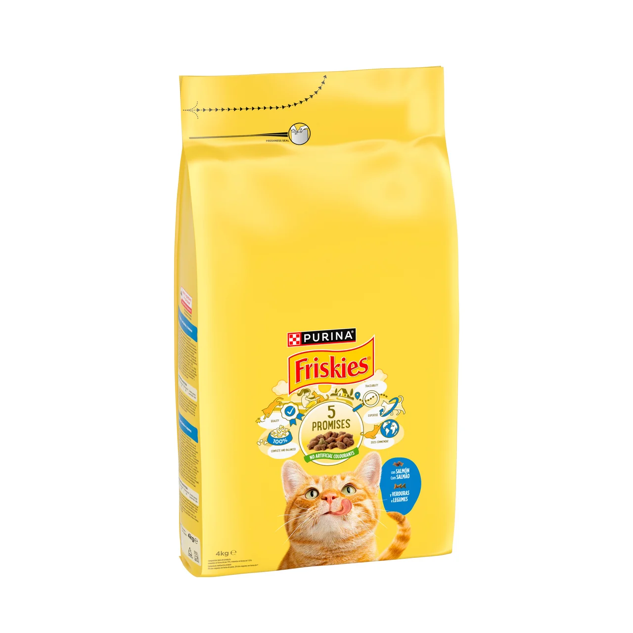 Alimento para gato adulto salmón 4kg