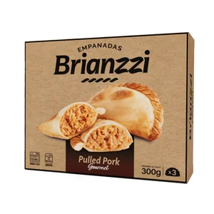 BRIANZZI Empanada argentina de pulled pork 3 uds. 300g. 