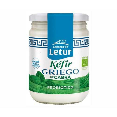 CANTERO DE LETUR Kéfir estilo griego de leche de cabra ecológica 420 g.