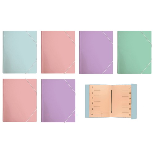 Clasificadora 12 departamentos foam pastel. SENFORT