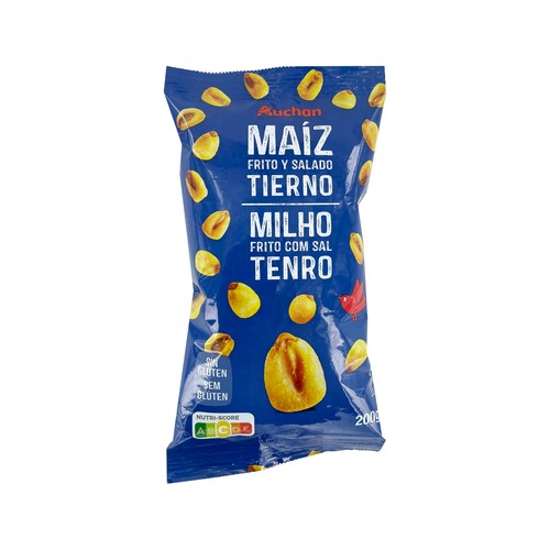 PRODUCTO ALCAMPO Maíz frito tierno con sal 200 g.