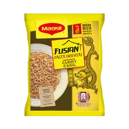 Pasta oriental con curry MAGGI 71 g.
