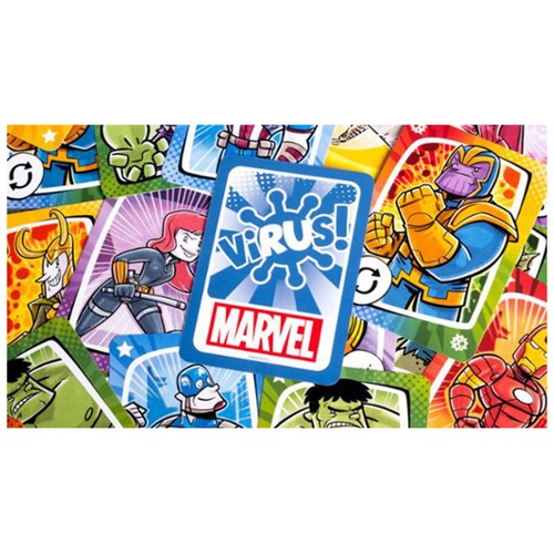 Juego de mesa Virus! MARVEL. TRANJIS GAMES.