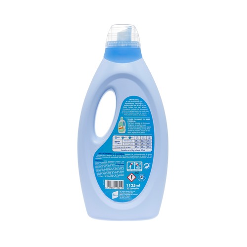 NORIT Detergente bebe sin alérgenos para pieles sensibles o atópicas 32 lav. 1125 ml.