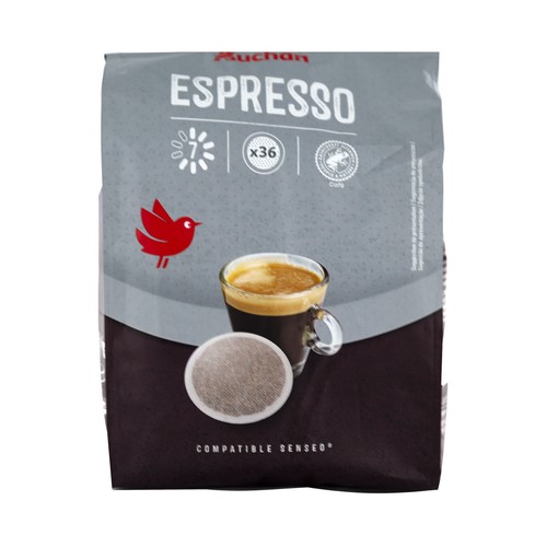 Café de tueste natuiral en cápsulas Intensidad 7 Espresso PRODUCTO ALCAMPO 36 uds. 305 g.