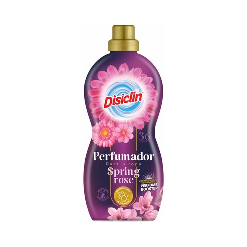 DISICLIN Perfumador líquido para ropa fragancia primavera rosa 720 ml.