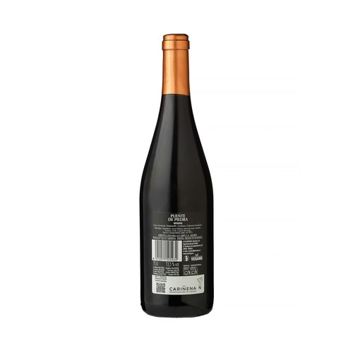 PUENTE DE PIEDRA Vino tinto reserva con D.O. Cariñena botella 75 cl.