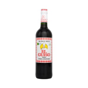 Imagen de EL GUISO Vino blanco seco especial para cocinar botella 75 cl.