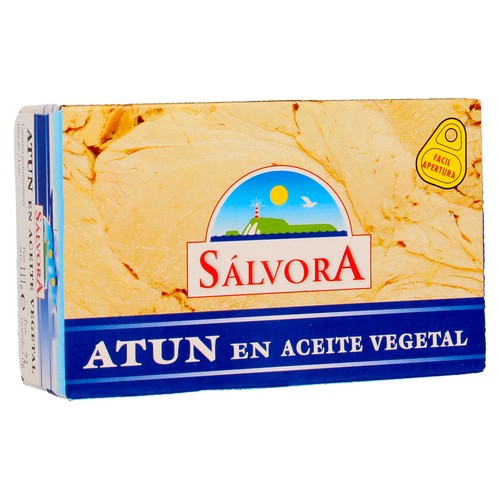 SÁLVORA Atún en aceite vegetal 73 g.