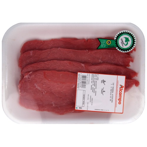 Filetes de tapilla de 1A de vacuno IGP Ternera Asturiana, especiales plancha o freir