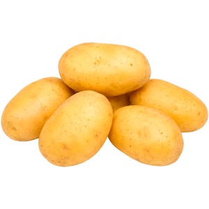 Patatas blancas al peso.