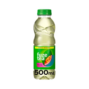 FUZE TEA Bebida de Té verde sabor maracuyá botella 500 ml.