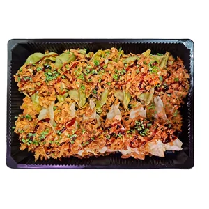 SUSHI GOURMET Gyozas de pollo y verduras crispy.