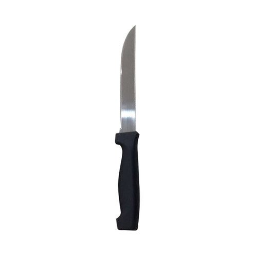 Cuchillo multiúsos con hoja lisa de acero inoxidable de 15cm. y mango de plástico, PRODUCTO ECONÓMICO ALCAMPO.