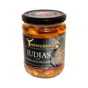 TORRECAZA Judías con perdiz de campo 410g