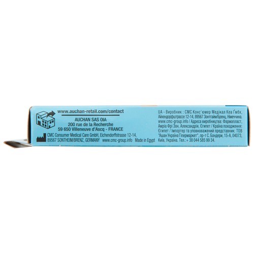 PRODUCTO ALCAMPO Apósitos (7.2 x 2.5 cm) resistentes al agua adaptados a zonas articuladas 10 uds.