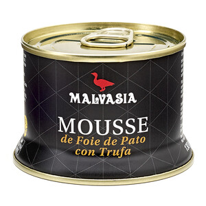 MALVASIA Mousse de foie de pato con trufas MALVASIA 130 g.
