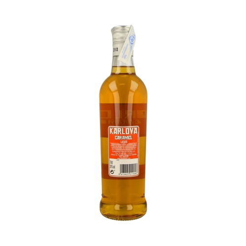 KARLOVA Karamel Bebida espirituosa de vodka con sabor a caramelo botella de 70 cl.