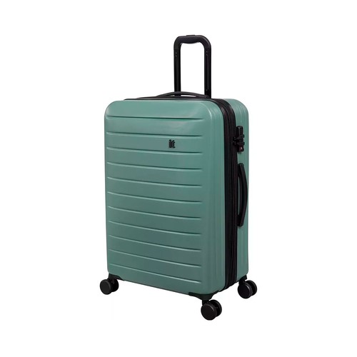 Maleta Trolley 69,5cm, It Legion ABS 8 ruedas TSA expansible verde. IT LUGGAGE