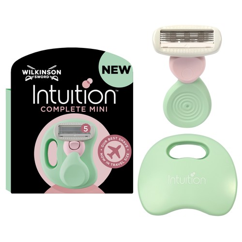 WILKINSON Intuition complete mini Maquinilla para depilación femenina con cabezal de 5 hojas.