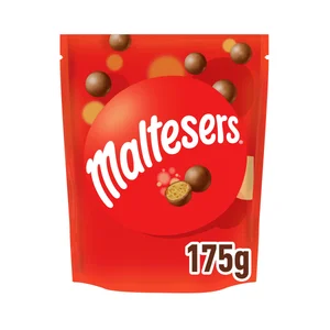 MALTESERS Bolas de chocolate con avellanas de leche malteada 175 g.