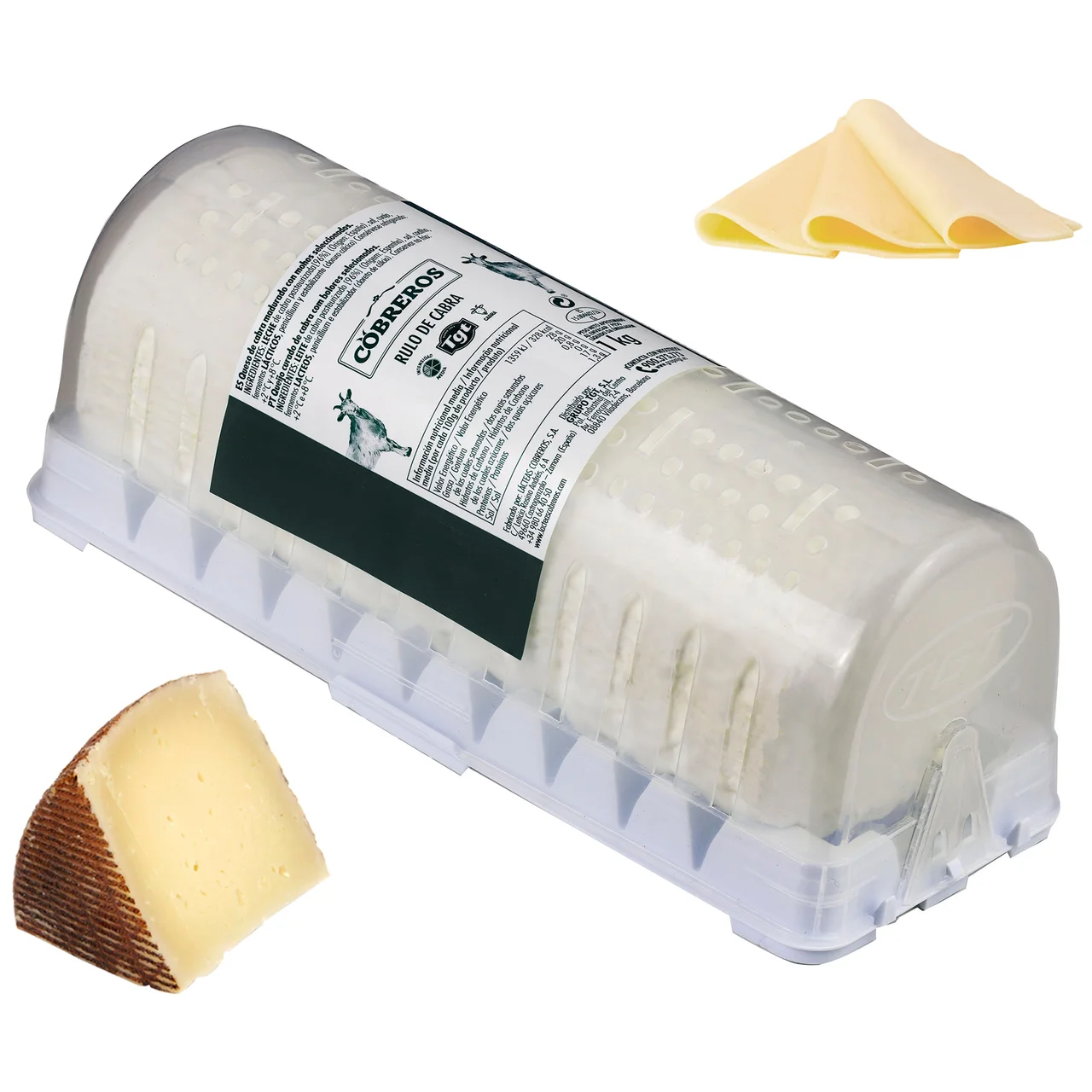 Queso rulo de cabra madurado Fleur - Loncha gruesa 2 mm