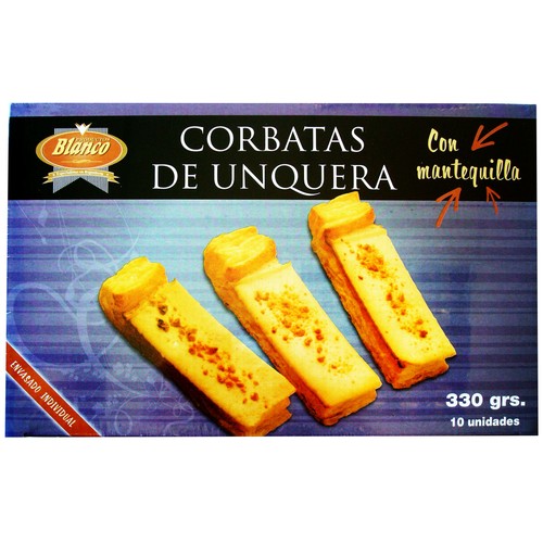 Corbatas de Unquera BLANCO Estuche de 330 gr,