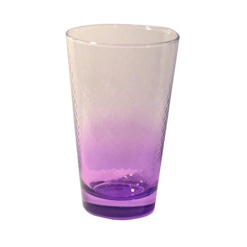 Vaso Petek con capacidad de 40 centílitros, color morado efecto degradado PASABAHCE.