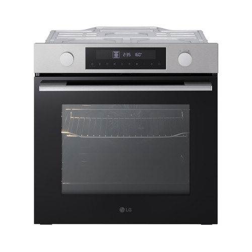 Horno multifuncional hidrolítico LG WS5D7210S Inox, capacidad: 72L, Clase energética: A, A: 59,5cm, H: 59,5cm, F: 59,6cm.