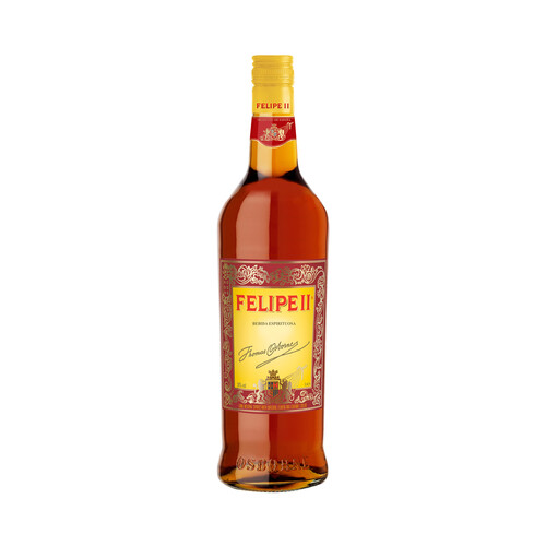 FELIPE II Bebida espirituosa de brandy con solera FELIPE II botella de 1 l.