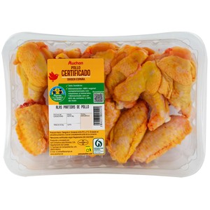Alcampo Cultivamos LO Bueno Alitas de Pollo Partidas Bandeja. 450 G