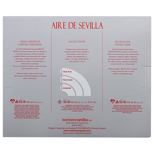 AIRE DE SEVILLA Estuche regalo para mujer.