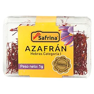 SAFRINA Azafrán superior en hebras blister 1 g.