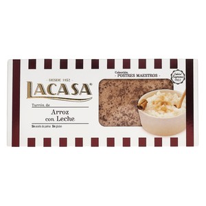 Imagen de LACASA Turrón de arroz con leche 225 g.