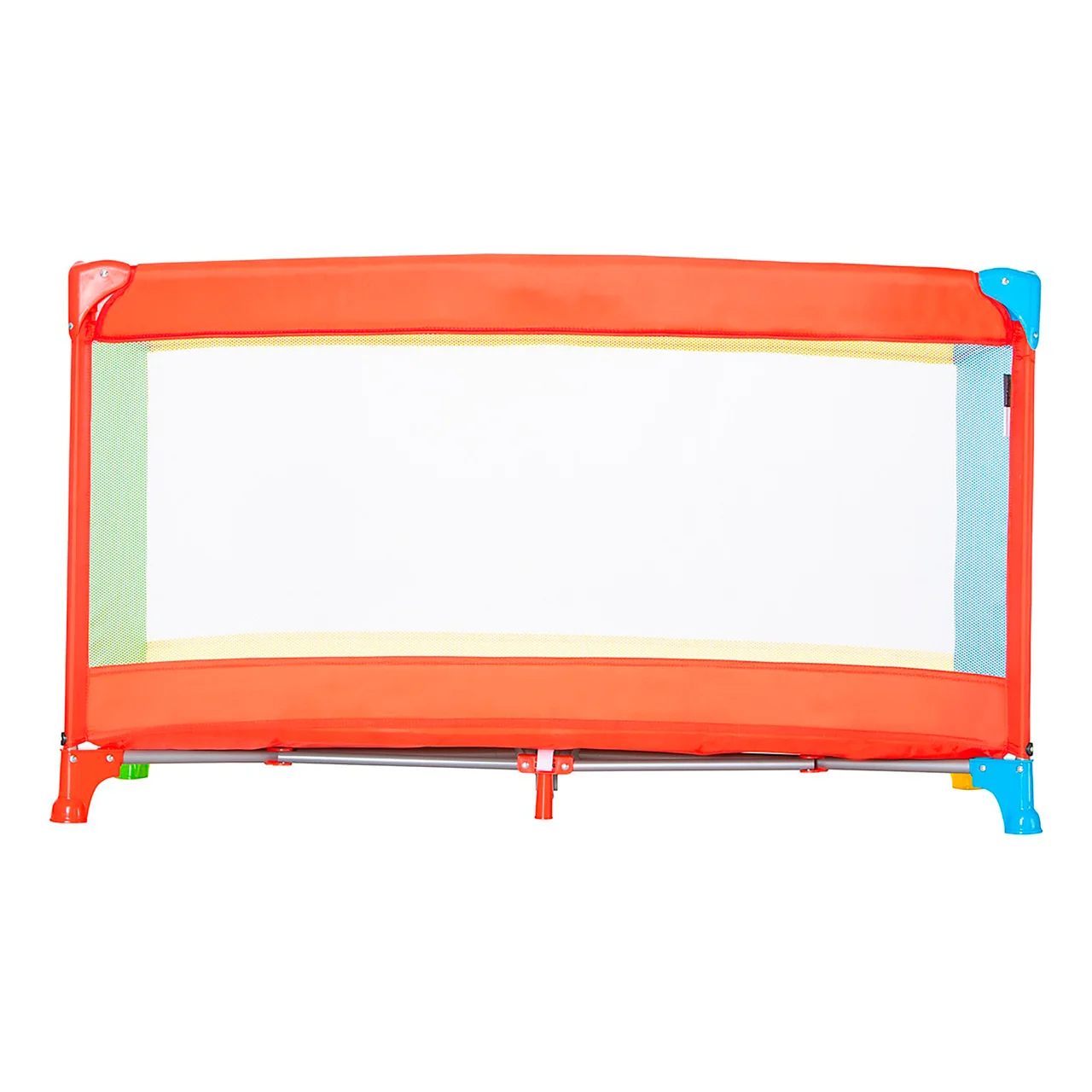 Cuna de viaje plegable, diseño de colores, ESTAR ASALVO.