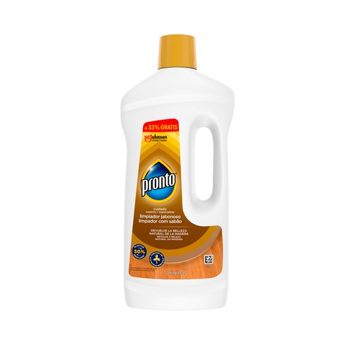 PRONTO Limpiador Jabonoso especial para madera 1 l.