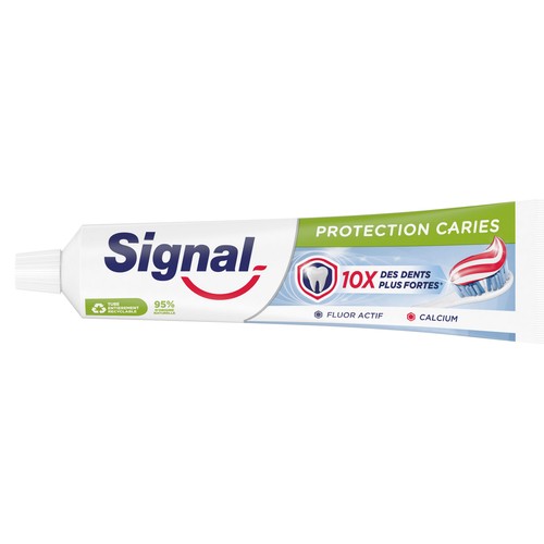SIGNAL Pasta de dientes con flúor y calcio, para unos dientes sanos y fuertes 75 ml.
