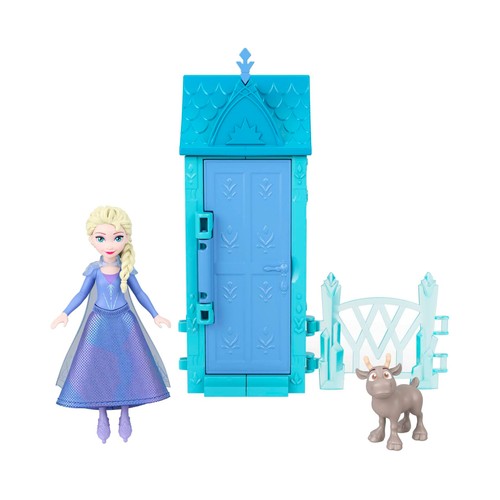 Disney Frozen Minis Casa Sorpresa de Arendelle Cdu, modelos surtidos, MATTEL