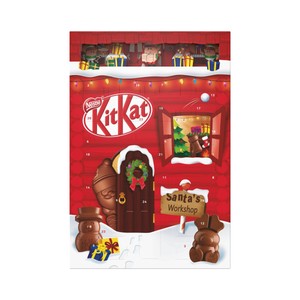 Imagen de KITKAT Calendario de adviento de figuritas de navidad de chocolate 24 uds. 208 g.