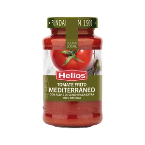 HELIOS Tomate frito Mediterráneo con aceite de oliva virgen extra frasco de 560 g.