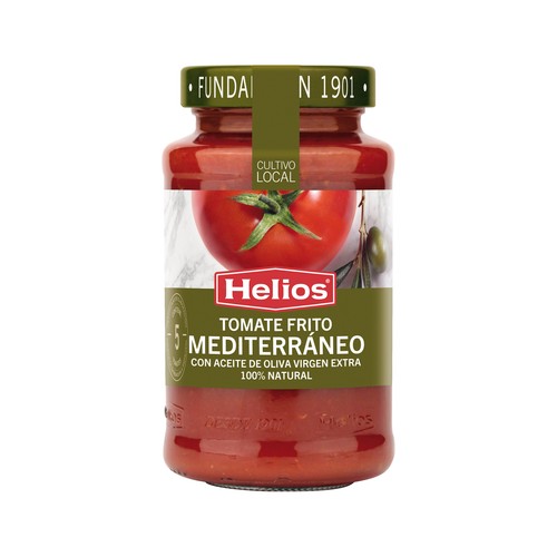 HELIOS Tomate frito Mediterráneo con aceite de oliva virgen extra frasco de 560 g.