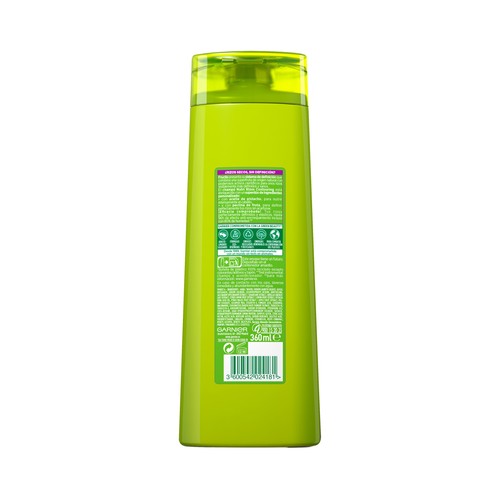 FRUCTIS Nutri rizos de Garnier Champú definidor (contouring) para cabellos rizados u ondulados 360 ml.
