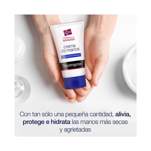 NEUTRÓGENA Crema de manos concentrada de 50 ml y bálsamo labial protector con FPS 20 NEUTRÓGENA.