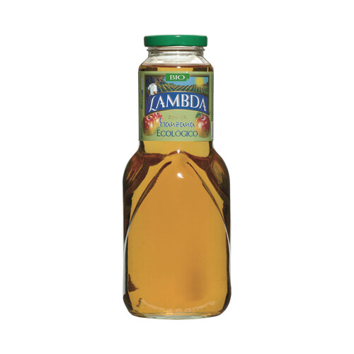 Zumo de manzana ecológico LAMBDA 1 l.