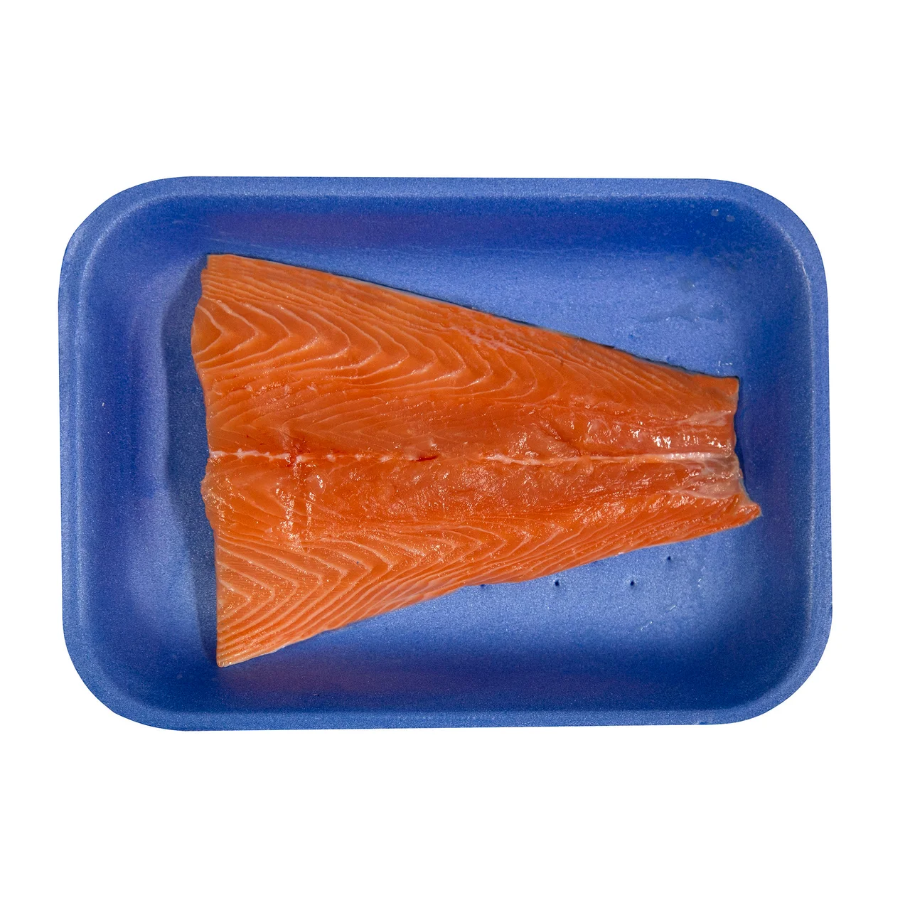 Filete de salmón.