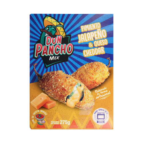 DON PANCHO Pimiento jalapeño relleno de queso Cheddar 275 g.