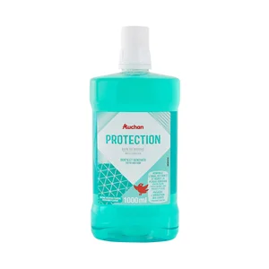 PRODUCTO ALCAMPO Enjuague bucal de uso diario, con acción protectora, sabor menta 1 l