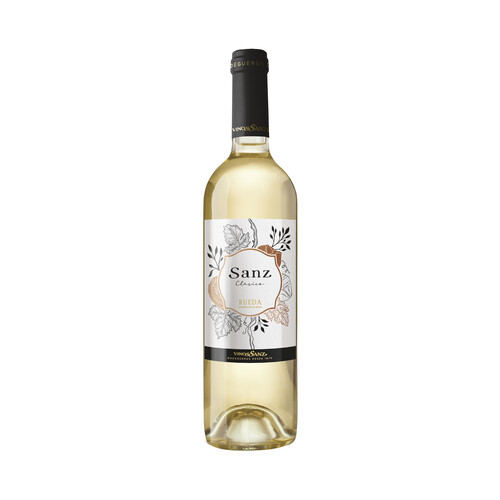 SANZ Clasico Vino blanco con D.O. Rueda botella 37,5 cl.
