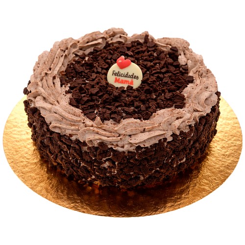 Tarta de bizcocho de galleta con crumble de cacao Día d ela Madre 750 g.