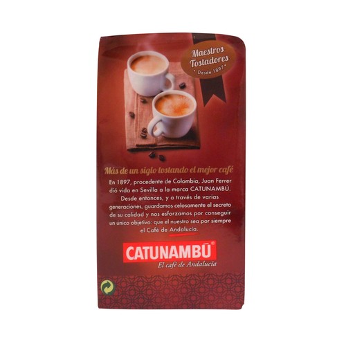 CATUNAMBÚ Café molido natural descafeinado 250 g.